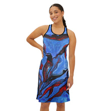 Load image into Gallery viewer, Women's Racerback Dress (AOP)