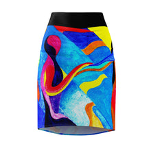 Load image into Gallery viewer, Women's Pencil Skirt (AOP)