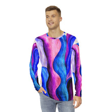 Load image into Gallery viewer, Men&#39;s Long Sleeve Shirt (AOP)