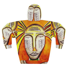 Load image into Gallery viewer, Vibrant African Art Unisex Pullover Hoodie