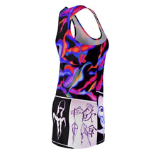 Load image into Gallery viewer, Women's Cut &amp; Sew Racerback Dress (AOP)