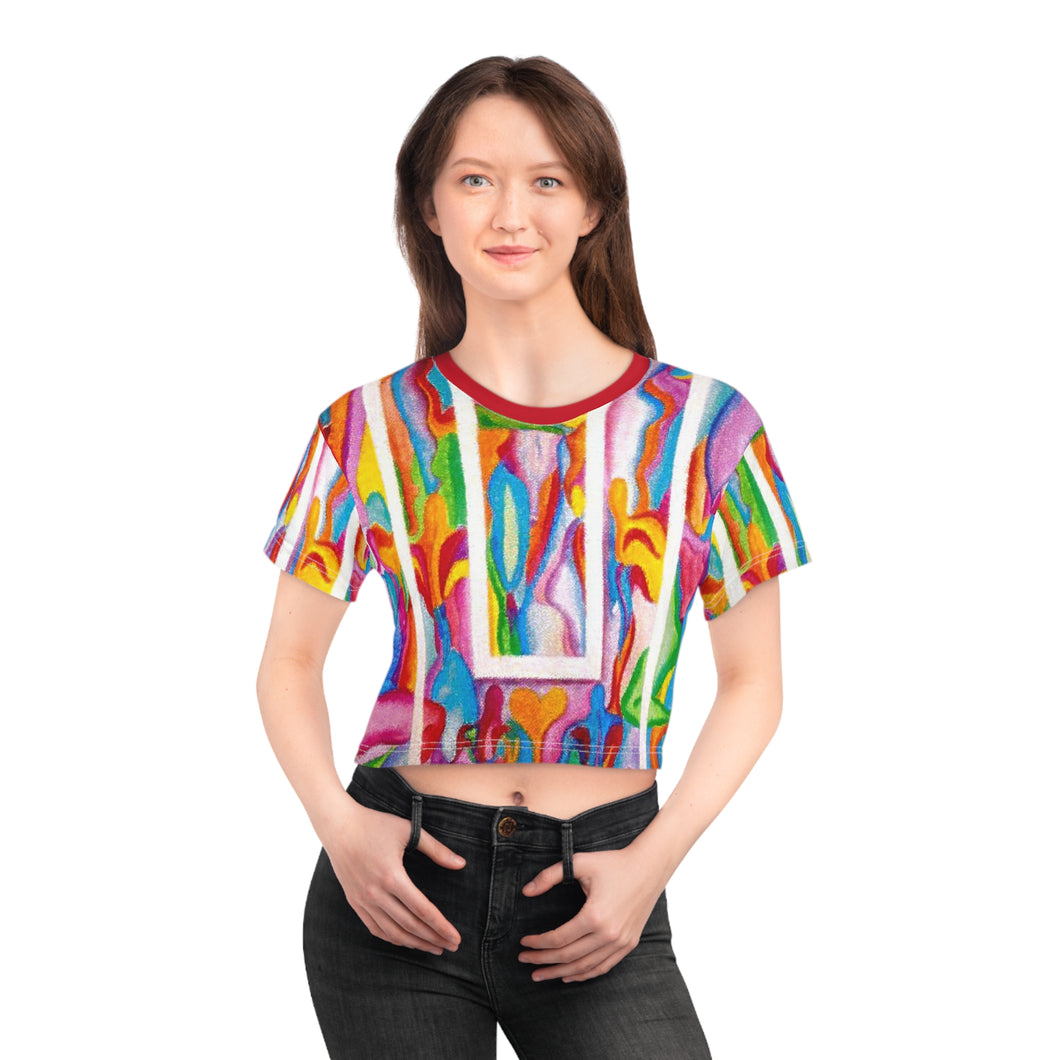 Crop Tee (AOP)