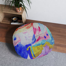 Load image into Gallery viewer, Tufted Floor Pillow, Round