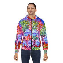 Load image into Gallery viewer, Unisex Zip Hoodie (AOP)