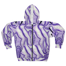 Load image into Gallery viewer, Unisex Zip Hoodie (AOP)