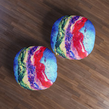 Load image into Gallery viewer, Tufted Floor Pillow, Round