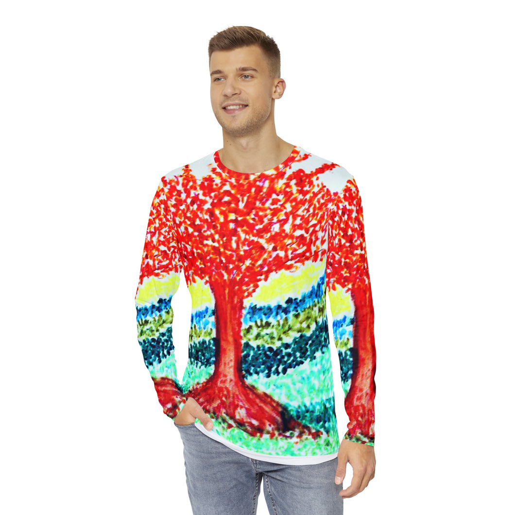 Men's Long Sleeve Shirt (AOP)