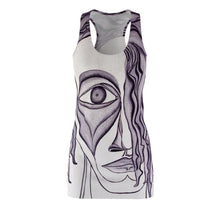 Load image into Gallery viewer, Women's Cut &amp; Sew Racerback Dress (AOP)