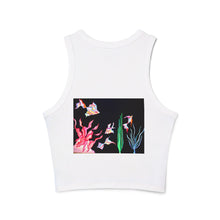 Load image into Gallery viewer, Whimsical Coral Reef Tank Top - Women's Micro Rib Racer Tank, Summer Top, Ocean Vibes, Beachwear, Gift for Her, Vacation Essentials