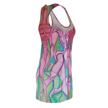 Load image into Gallery viewer, Women's Cut &amp; Sew Racerback Dress (AOP)