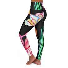 Load image into Gallery viewer, Floral High Waisted Yoga Leggings - Colorful Sports Leggings for Fitness &amp; Lifestyle