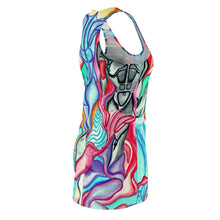 Load image into Gallery viewer, Women's Cut &amp; Sew Racerback Dress (AOP)
