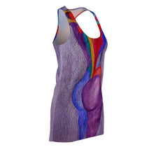 Load image into Gallery viewer, Women's Cut &amp; Sew Racerback Dress (AOP)