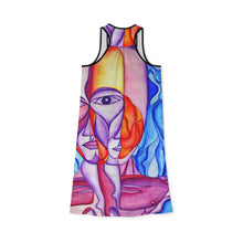 Load image into Gallery viewer, Women's Racerback Dress (AOP)