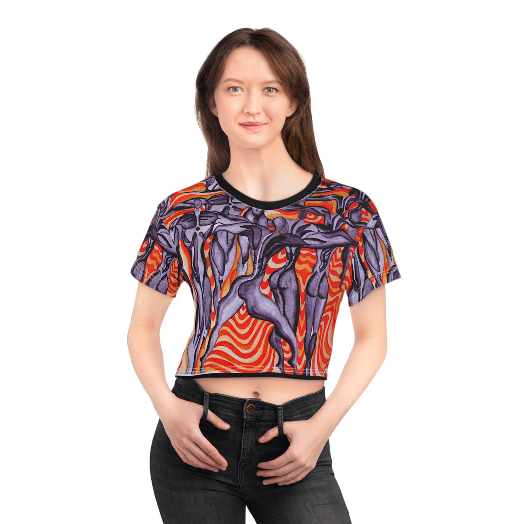 Crop Tee (AOP)