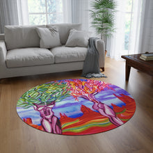 Load image into Gallery viewer, Round Rug