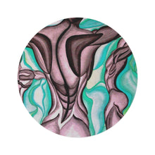 Load image into Gallery viewer, Abstract Art Round Rug - Modern Home Decor