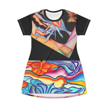 Load image into Gallery viewer, T-Shirt Dress (AOP)
