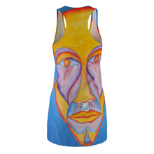 Load image into Gallery viewer, Women's Cut &amp; Sew Racerback Dress (AOP)