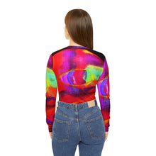 Load image into Gallery viewer, Women's Long Sleeve V-neck Shirt (AOP)