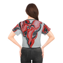 Load image into Gallery viewer, Crop Tee (AOP)