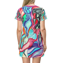 Load image into Gallery viewer, T-Shirt Dress (AOP)