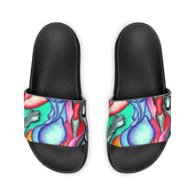 Load image into Gallery viewer, Women's PU Slide Sandals