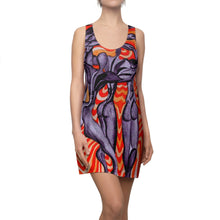 Load image into Gallery viewer, Women's Cut &amp; Sew Racerback Dress (AOP)