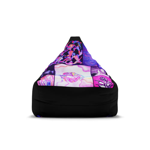 Vibrant Artistic Bean Bag Chair Cover - Perfect for Relaxation and Home Decor