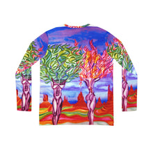 Load image into Gallery viewer, Women's Long Sleeve V-neck Shirt (AOP)