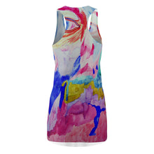 Load image into Gallery viewer, Women's Cut &amp; Sew Racerback Dress (AOP)