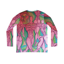 Load image into Gallery viewer, Women's Long Sleeve V-neck Shirt (AOP)