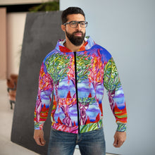 Load image into Gallery viewer, Unisex Zip Hoodie (AOP)