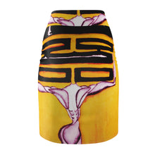 Load image into Gallery viewer, Women's Pencil Skirt (AOP)