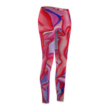 Load image into Gallery viewer, Women's Cut &amp; Sew Casual Leggings (AOP)