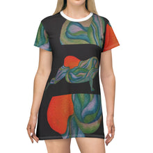 Load image into Gallery viewer, T-Shirt Dress (AOP)