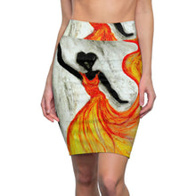 Load image into Gallery viewer, Women's Pencil Skirt (AOP)