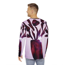 Load image into Gallery viewer, Floral Long Sleeve Shirt - Artistic Botanical Print for Stylish Comfort
