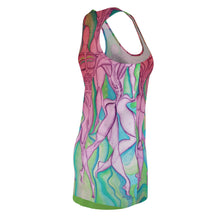 Load image into Gallery viewer, Women's Cut &amp; Sew Racerback Dress (AOP)