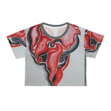 Load image into Gallery viewer, Crop Tee (AOP)