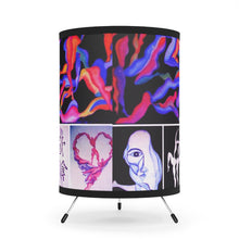 Load image into Gallery viewer, Tripod Lamp with High-Res Printed Shade, US\CA plug