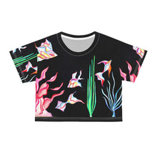 Load image into Gallery viewer, Crop Tee (AOP)