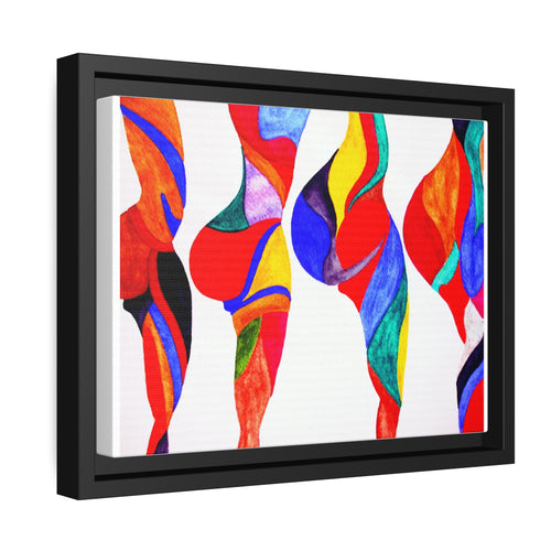 Matte Canvas, Black Frame