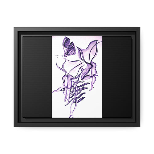 Matte Canvas, Black Frame