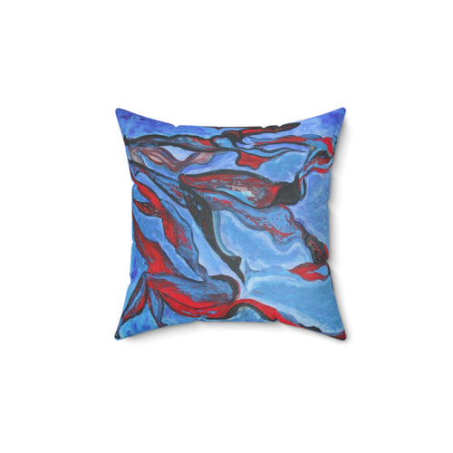 Faux Suede Square Pillow