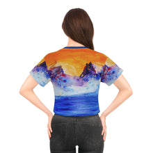 Load image into Gallery viewer, Crop Tee (AOP)