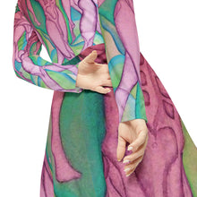Load image into Gallery viewer, Women's Long Sleeve Dance Dress (AOP)