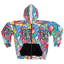 Load image into Gallery viewer, Unisex Zip Hoodie (AOP)