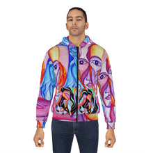Load image into Gallery viewer, Unisex Zip Hoodie (AOP)