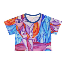 Load image into Gallery viewer, Crop Tee (AOP)
